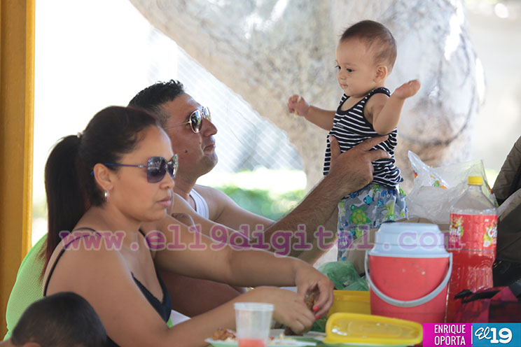 Familias disfrutan cierre del fin de semana en Xilónem